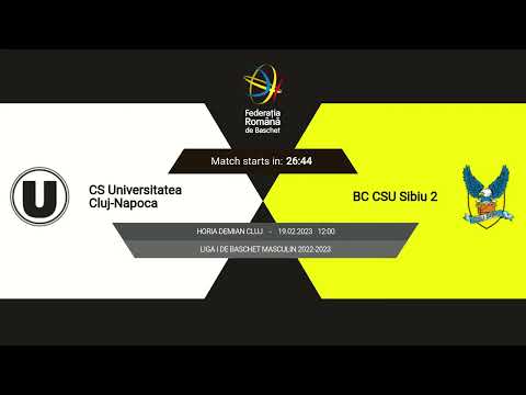 L1BM 2022-2023: Universitatea Cluj-Napoca - BC CSU Sibiu 2