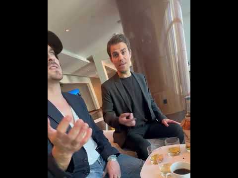 Paul Wesley and Ian Somerhalder about their TVD journey