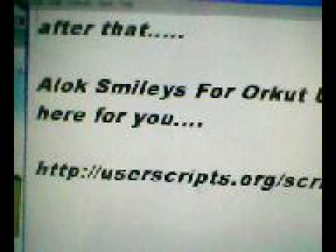 How Do We Use Smileys On Orkut