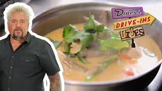 Guy Can't Stop Eating Authentic Southern Thai in CA | Diners, Drive-Ins and Dives | Food Network