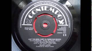 major lance - ain't no soul (live at the torch)