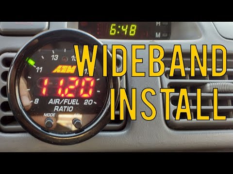How to Install Wideband Oxygen Sensor AEM X Series