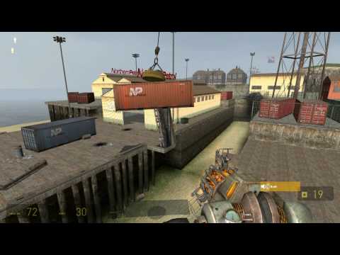 Let's Play Half Life 2: Part 23 - Crane fun!