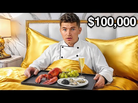 I Ate In The World's Fanciest Hotel ($100,000)