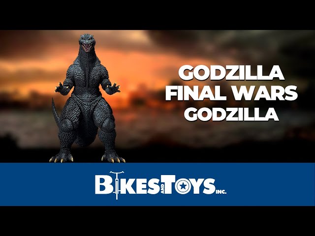 Vídeo relacionado con BANDAI Movie Monster Series Godzilla (2004) 160mm Soft Vinyl Figure