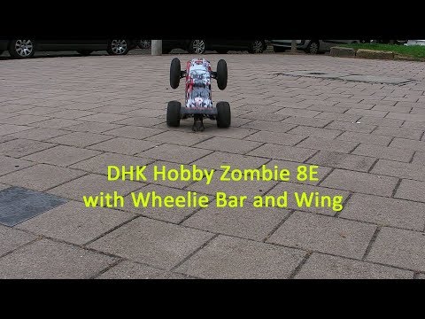 DHK Hobby Zombie 8E with original Wheelie Bar and Wing