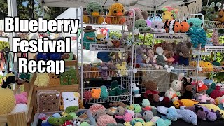 Blueberry Festival With Crafty Sue 519 Market Recap