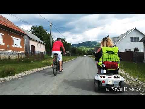 Satul.. (Cușma)..⬆️ A doua parte, plimbări ♿🚴‍♂️✌️🏡🌤️...!