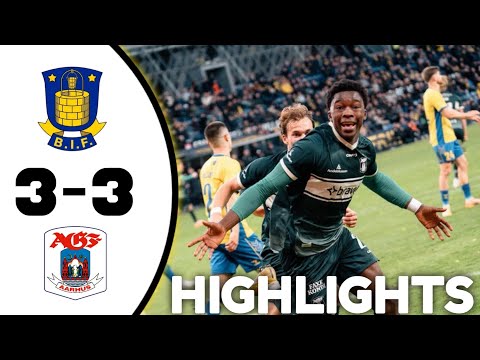 Brøndby IF - Aarhus Agf 3-3 3F Superliga Highlights | Brøndby AGF