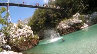 preview picture of video 'Our Canyoning trip in Bovec, Slovenia'