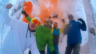 Moon Taxi Good as gold (unofficial clip. snowboard)