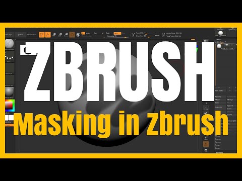 [Basic] First Steps in ZBrush I Introduction to ZBrush 10 – Masking in ZBrush