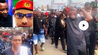 🚨 SHOCKING TURN: VDM STORMS Abuja Protest — Massive Crowd Erupts in Support! | #FreeNnamdiKanuNow