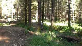 preview picture of video 'downhill mtn biking, Black Diamond,WA.'