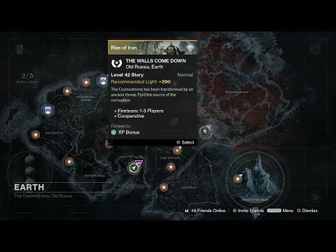 Destiny: RISE OF IRON | The Walls Come Down | Full Story Walkthrough | Part 2