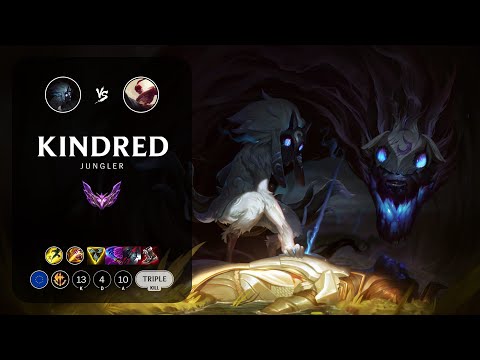 Kindred Jungle vs Lee Sin - EUW Master Patch 13.13