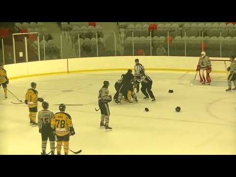 Fight/Bagarre Dave Hamel vs Kevin Auger 22 octobre 2022