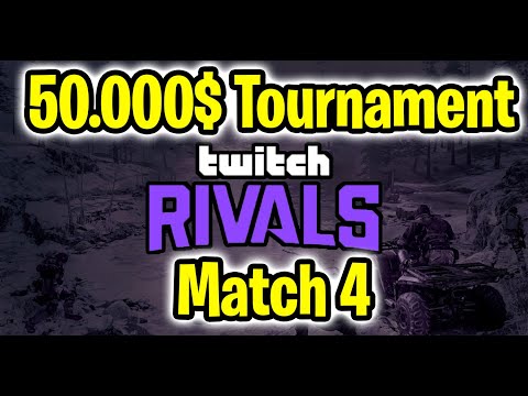 Twitch Rivals Warzone Tournament 50.000$ Match 4 - Call of Duty Warzone Twitch Rivals Tournament