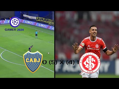 [INTERNACIONAL 1 X 0 BOCA JUNIORS ] (5-4) MELHORES MOMENTOS COPA LIBERTADORES DA AMÉRICA