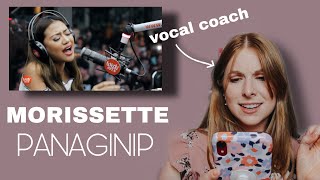 Vocal coach  reacts to Morissette- Panaginip