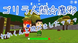 脱獄ごっこ わか君とのコラボ