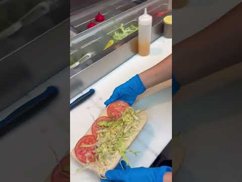 The JJ Gargantuan—five meats, fresh toppings, huge flavor! #JimmyJohns #JJGargantuan #meatlovers