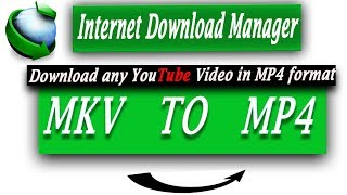 Download videos in MP4 format from youtube in idm 2018. [Urdu/Hindi]