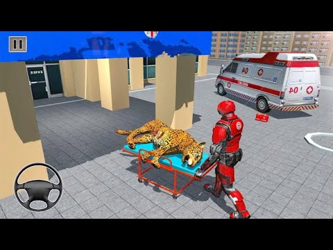 Animal Ambulance Rescue Simulator - Speed Hero Multi Animal Rescue - Android Gameplay HD