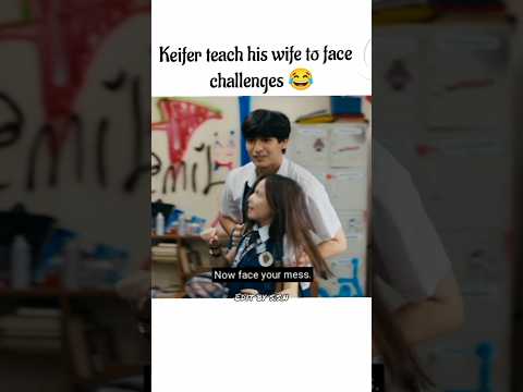 keifer being teaching husband🤣| ang mutyang sectione e | #keifer #jayjay #angmutyangsectione #shorts