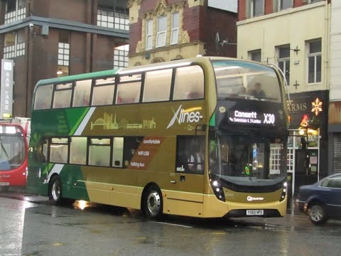 [THRASH] Go North East 6340 YX69NPD on X30 to Stanley 20191122 Part 1