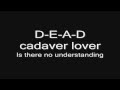 Lordi - Cadaver Lover (lyrics) HD 