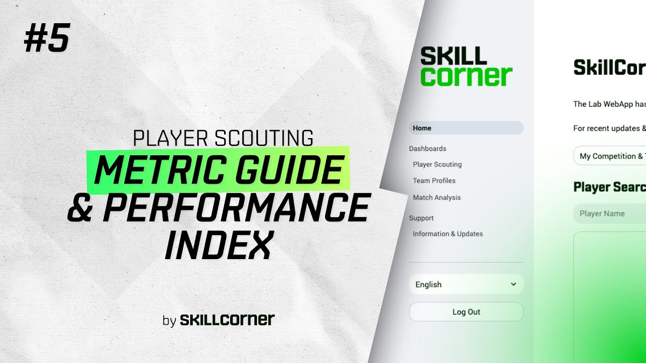 WEBAPP LAB [EP5] - Player Scouting: Metric Guide & Performance Index