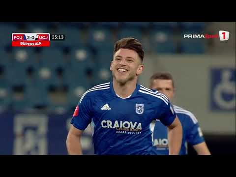 REZUMAT: FC U Craiova - "U" Cluj 5-0. Victorie la scor, pe un stadion gol