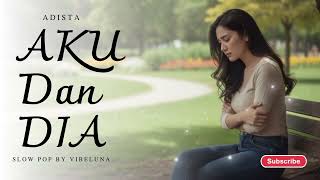 Download lagu AKU DAN DIA ( Adista ) – Slow Pop, Lembut & Menyentuh | Cover by VibeLuna mp3