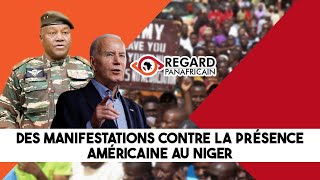 🔴DES MANIFESTATIONS CONTRE LA PRÉSENCE AMÉRICAINE AU NIGER