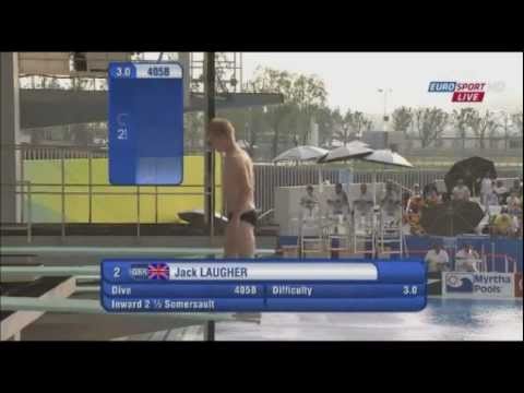 Jack Laugher 2011 World Diving Championships Shangha Men's 3m Finals Round 1