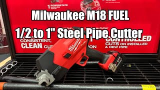 Milwaukee M18 FUEL 1/2"-1" Steel Pipe Cutter