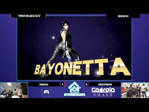 Typo @ The Lab 6/29/17 - ItNotLit () vs PHo () - Smash 4 Crew Battle