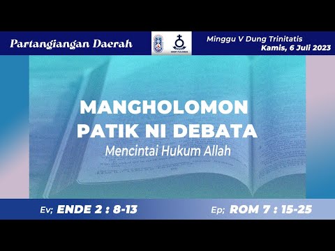 PARTANGIANGAN DAERAH - 06 DE JULHO DE 2023 | TRANSMISSÃO AO VIVO HKBP PULOMAS