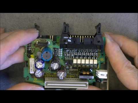Omron programmable controller teardown