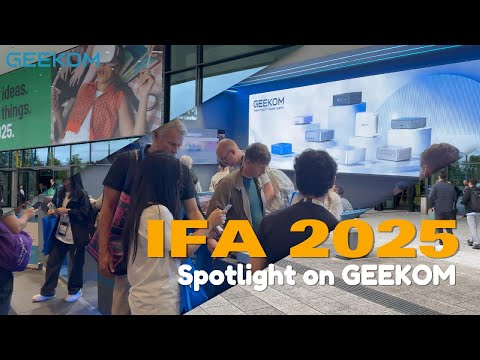 GEEKOM x IFA 2025 | Beyond Big, Feel the Energy#geekom #ifa #exhibition #computer #minipc #tech