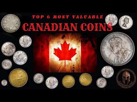 Top 6 Most valuable Canadian coins