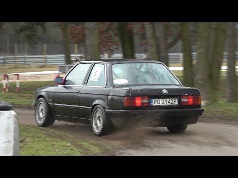 Adam Frąckowiak, BMW E30 318is - II SuperOES Tor Poznań - 25.02.2023