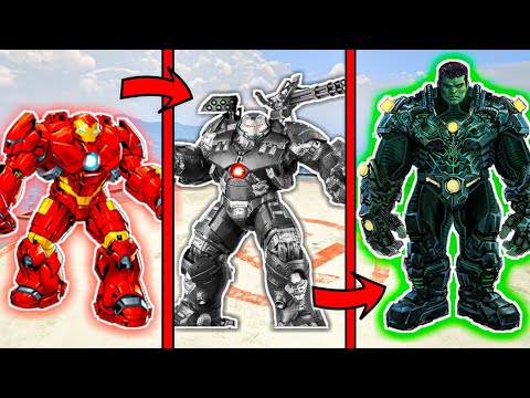 Fake Iron Man Stolen HulkBuster and Upgraded into Evil HulkBuster | GTA5 AVENGERS | A.K GAME WORLD