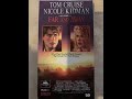 Opening To Far And Away 1992 VHS 1995 Reprint