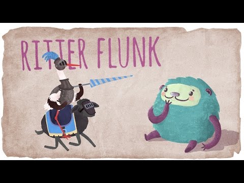 Die Geschichte vom Ritter Flunk - für Kinder bei Flunkeblunk | Rittergeschichte | Ritterfilm deutsch