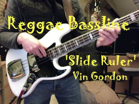 Reggae bassline (Vin Gordon - Slide Ruler)