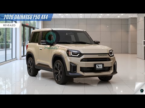 2026 Daihatsu F50 4x4 Revealed - The return of the true off-road vehicle!