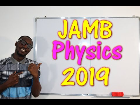 JAMB CBT Physics 2019 Past Questions 1 - 20