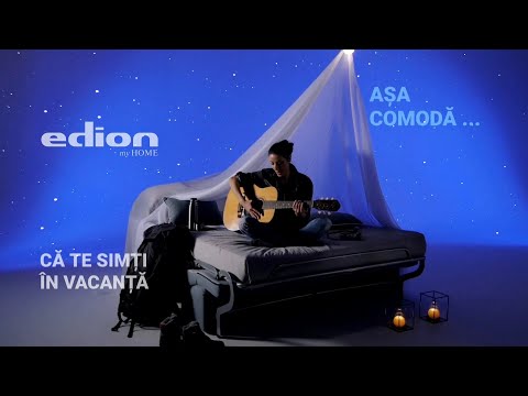 Canapele extensibile ribalta cu saltea inclusa și huse complet detașabile Naxos | @MobilaEdion